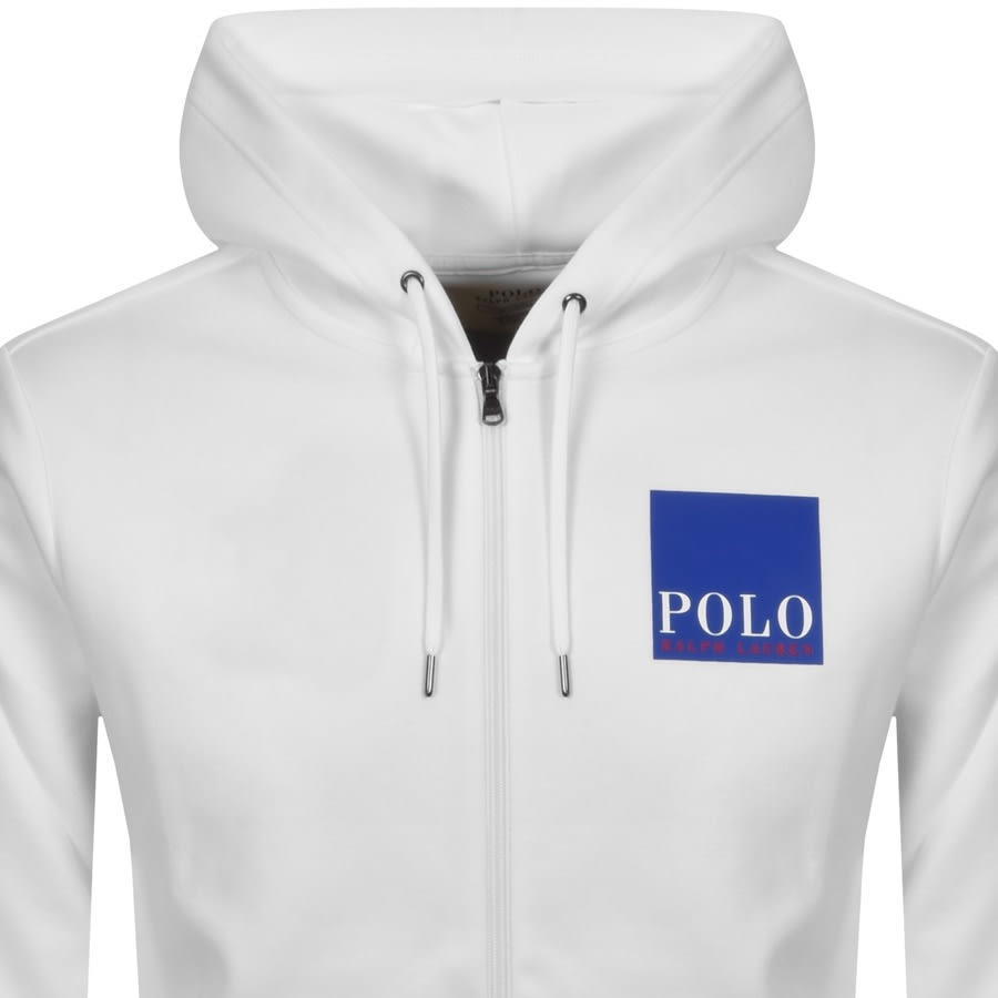Alternative Image for ProductRalph Lauren Polo Full Zip Hoodie White2